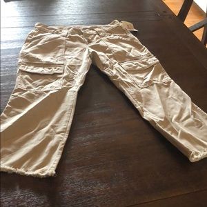 Brand new khaki capris - size 26